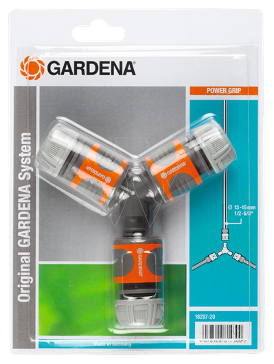 Gardena 3-wegset 13 Mm 1/2 (1/2") 1 Gardena 3-wegset 13 Mm 1/2 (1/2")