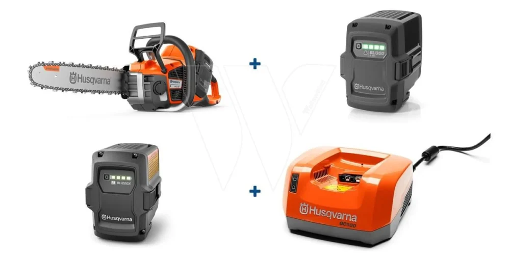 Husqvarna 540ixp +bli200x+bli300+qc500