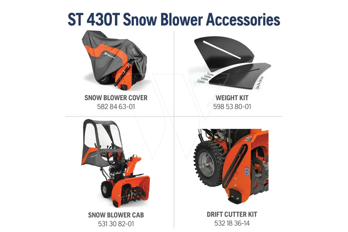 Husqvarna St 430t Sneeuwruimer 6 Husqvarna St 430t Sneeuwruimer - Afbeelding 6