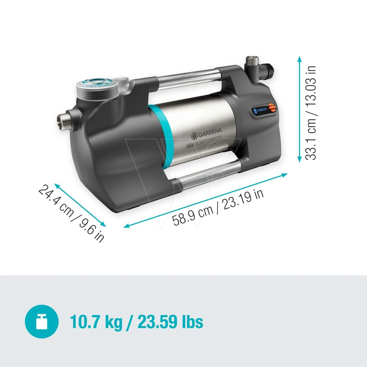Gardena Besproeiingspomp 6300 Silent Cmf 3 Gardena Besproeiingspomp 6300 Silent Cmf - Afbeelding 3