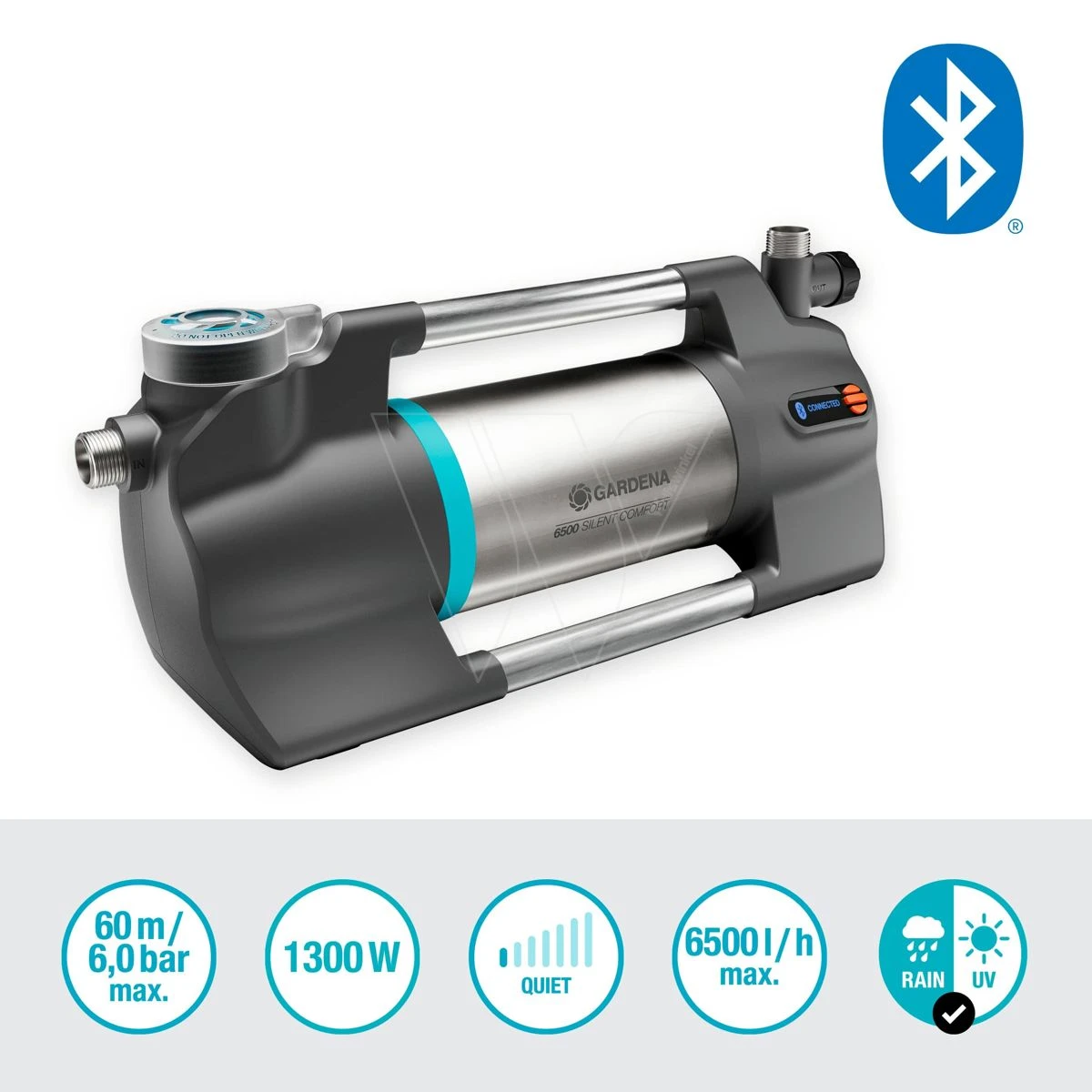 Gardena Besproeiingspomp 6500 Silent Cmf 2 Gardena Besproeiingspomp 6500 Silent Cmf - Afbeelding 2