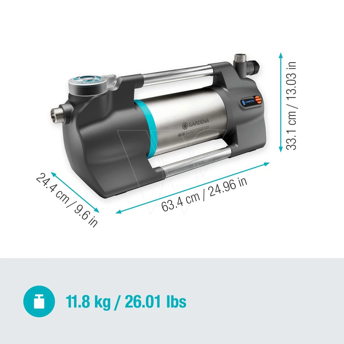 Gardena Besproeiingspomp 6500 Silent Cmf 3 Gardena Besproeiingspomp 6500 Silent Cmf - Afbeelding 3