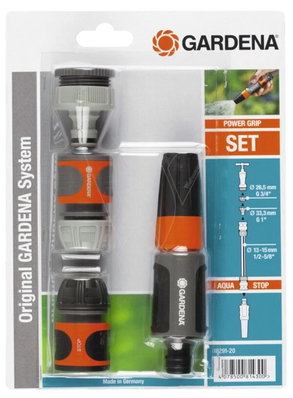 Gardena Powergrip Spuit Koppelingen Set