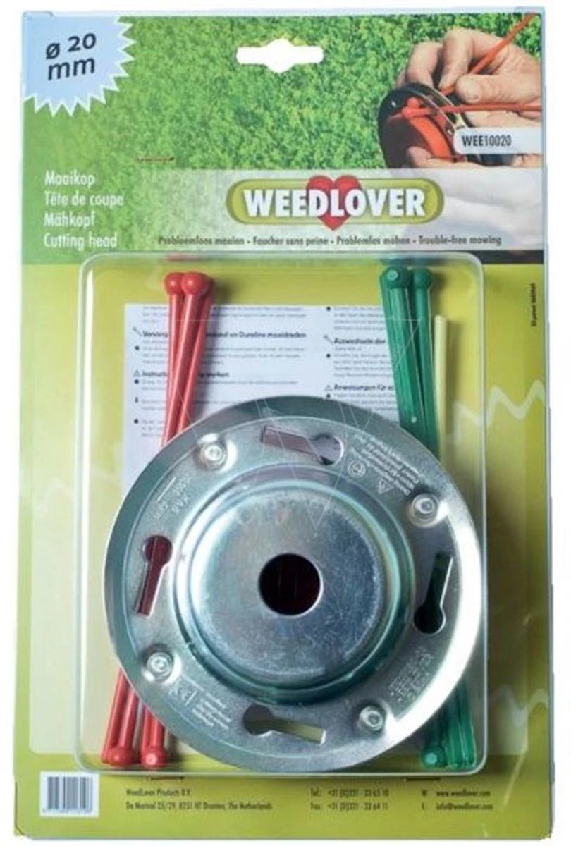 Weedlover Maaikop 20mm Universeel 1 Weedlover Maaikop 20mm Universeel