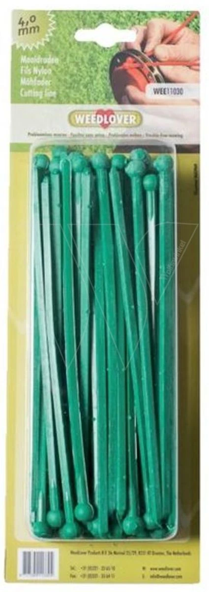 Weedlover Maaidraad 4.0 Mm Groen 1 Weedlover Maaidraad 4.0 Mm Groen